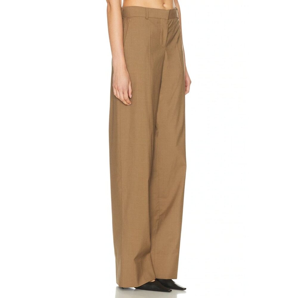 Stella McCartney Melange Tailoring Pants Toffee - Picture 2 of 6